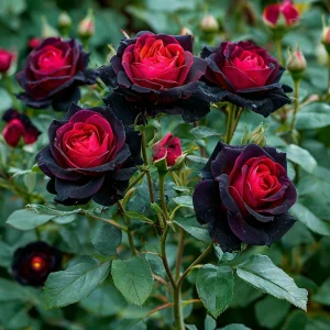 Роза Тень Феникса купить по цене от 402р. в интернет-магазине «Посадика» с доставкой почтой в в Ирбите и по всей России – [изображение №1].